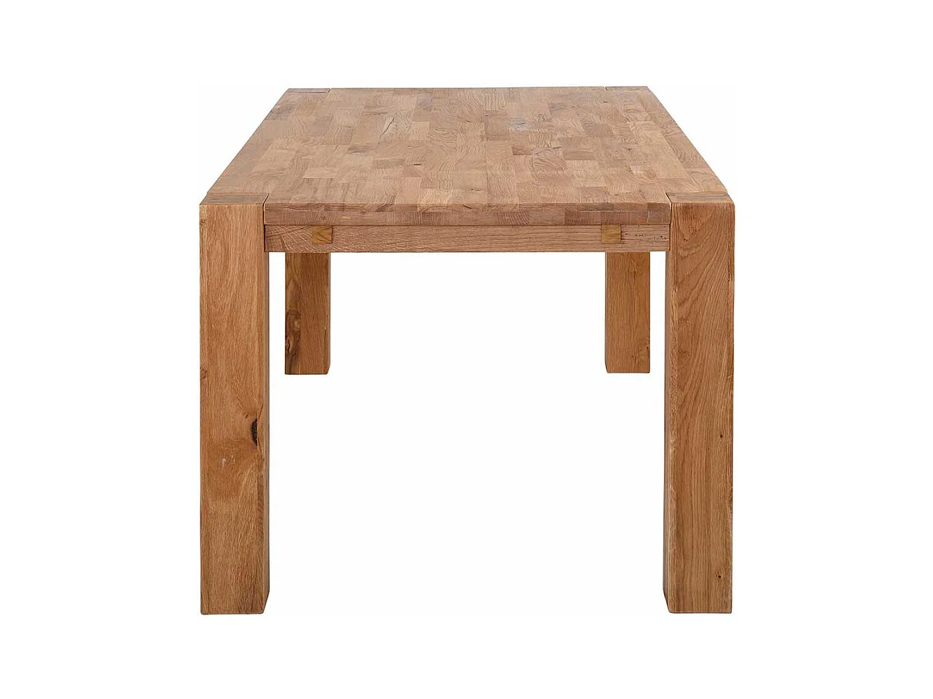Holztisch aus Wildeiche Massivholz modernem Design