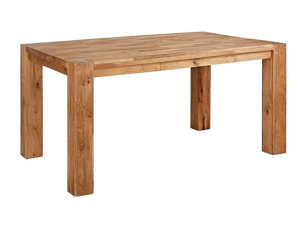 Holztisch aus Wildeiche Massivholz modernem Design