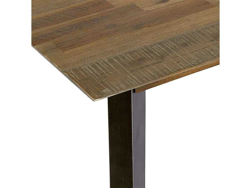 Esstisch aus Akazie Massivholz 100 cm tief