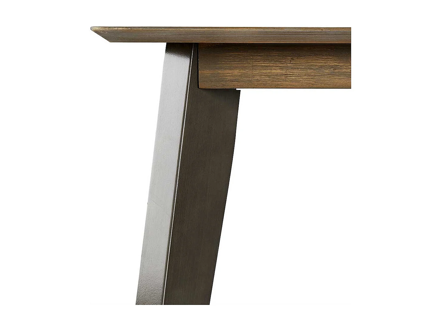 Esstisch aus Akazie Massivholz 100 cm tief