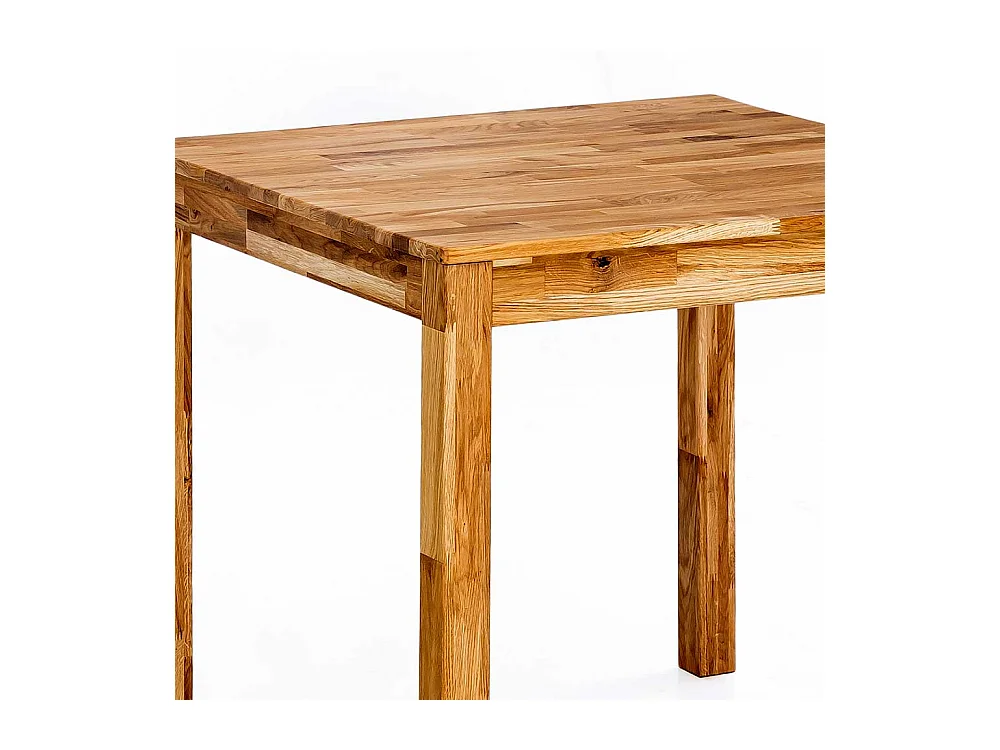 Echtholztisch aus Eiche Massivholz modern