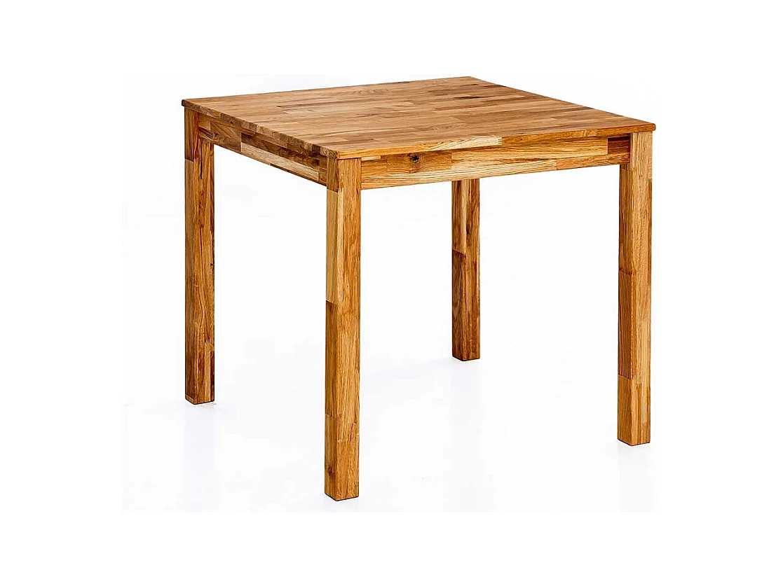 Echtholztisch aus Eiche Massivholz modern