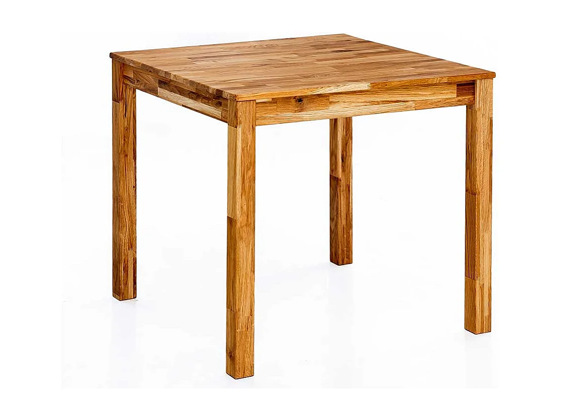 Echtholztisch aus Eiche Massivholz modern