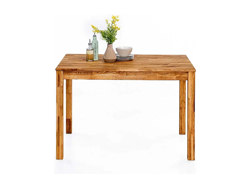 Echtholztisch aus Eiche Massivholz modern