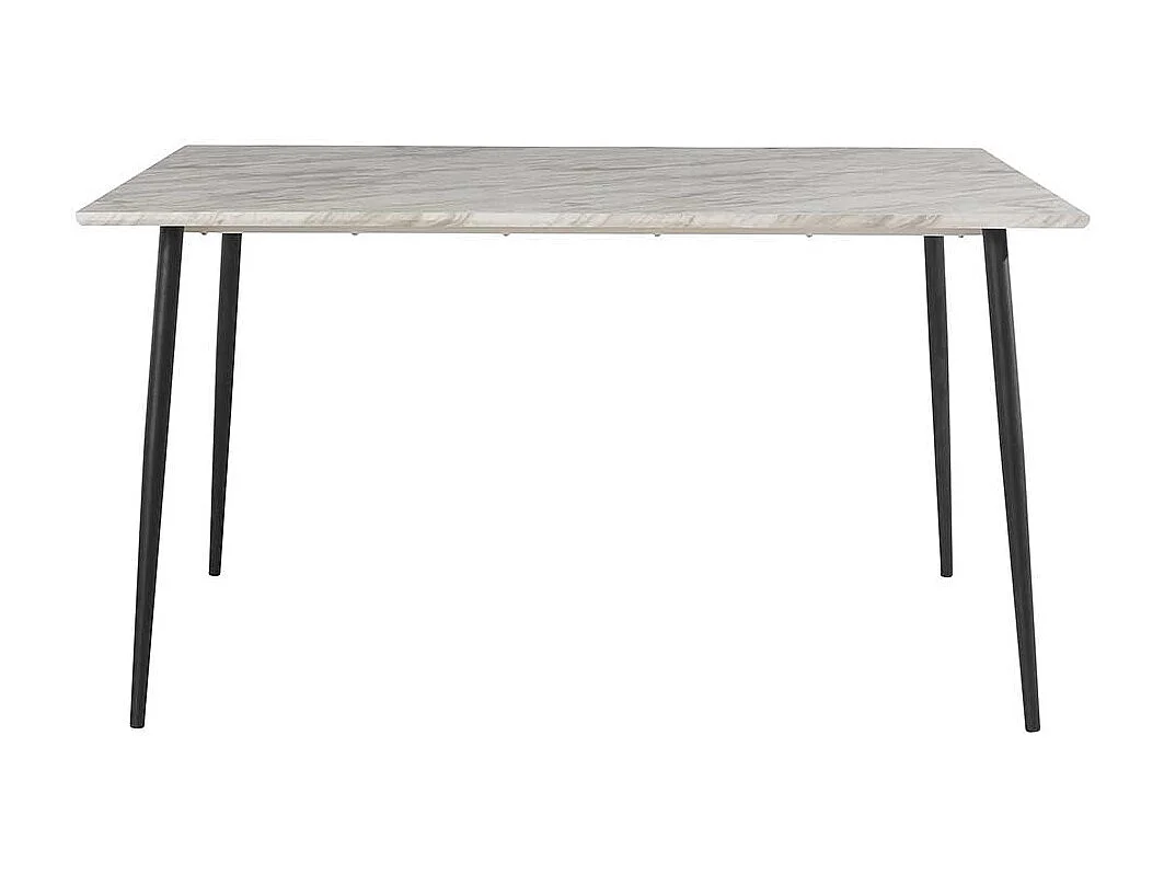 Esstisch Tisch Esszimmer mit Holzwerkstoff Oberfläche foliert