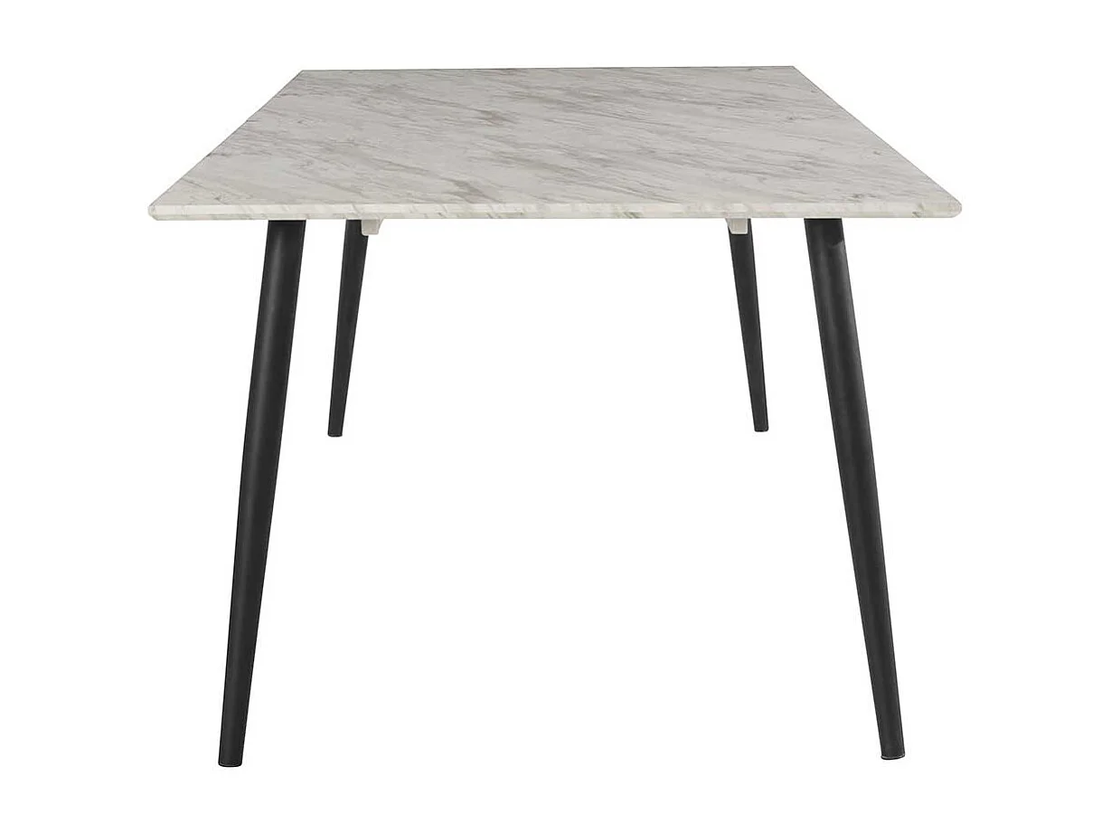 Esstisch Tisch Esszimmer mit Holzwerkstoff Oberfläche foliert