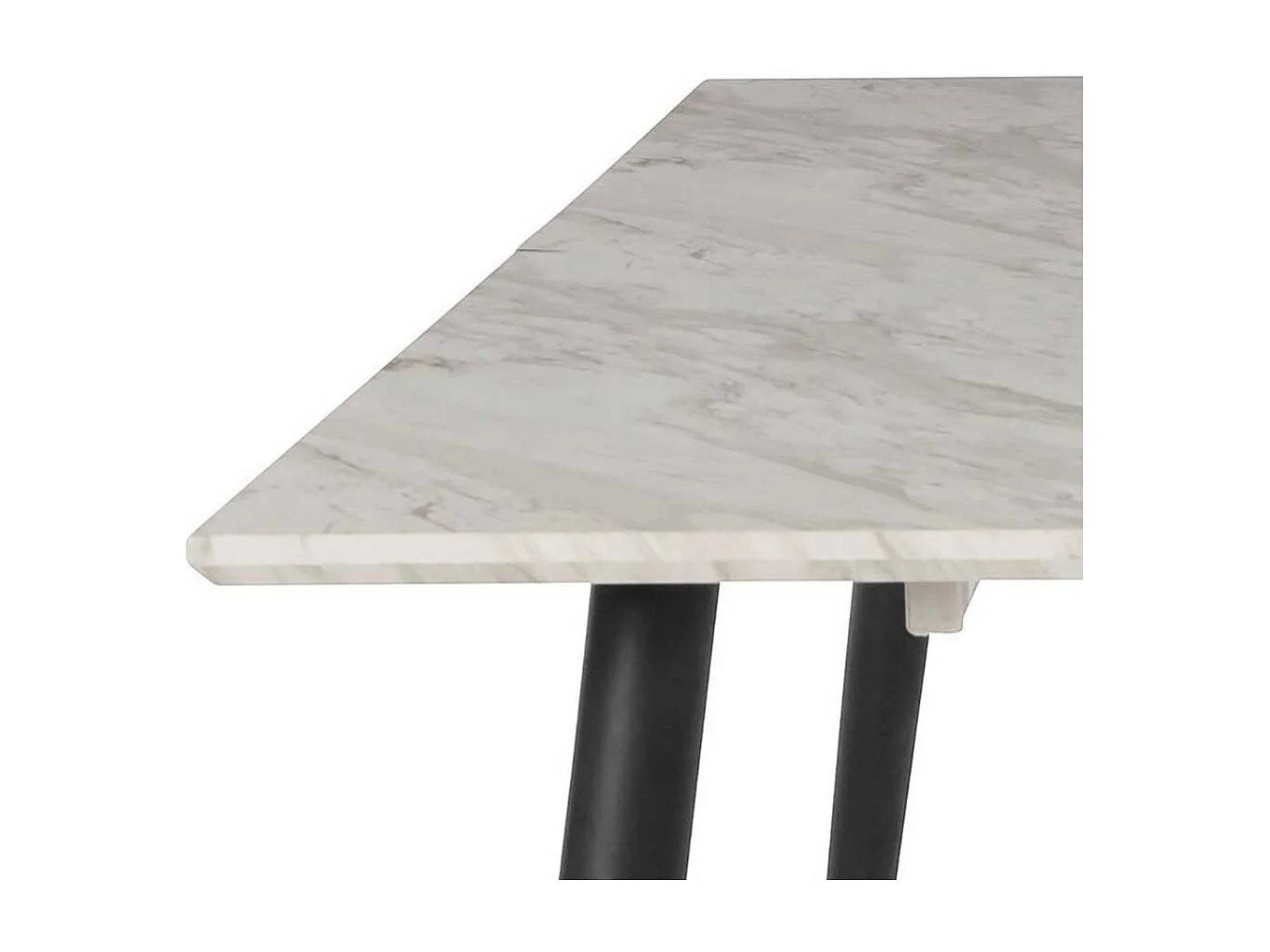 Esstisch Tisch Esszimmer mit Holzwerkstoff Oberfläche foliert