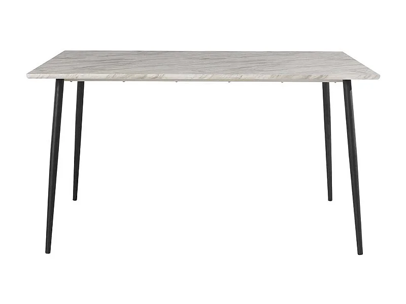 Esstisch Tisch Esszimmer mit Holzwerkstoff Oberfläche foliert