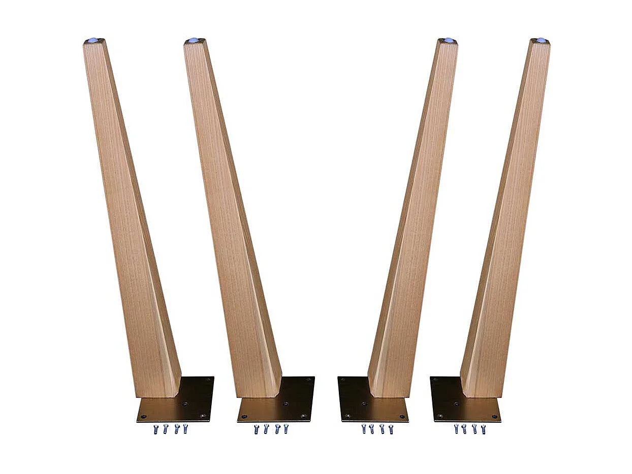 Esstisch Tisch Esszimmer mit Vierfußgestell in rechteckiger Form