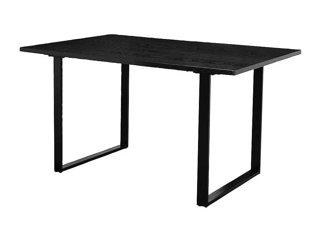 Esstisch Tisch Esszimmer in modernem Design und Schwarz