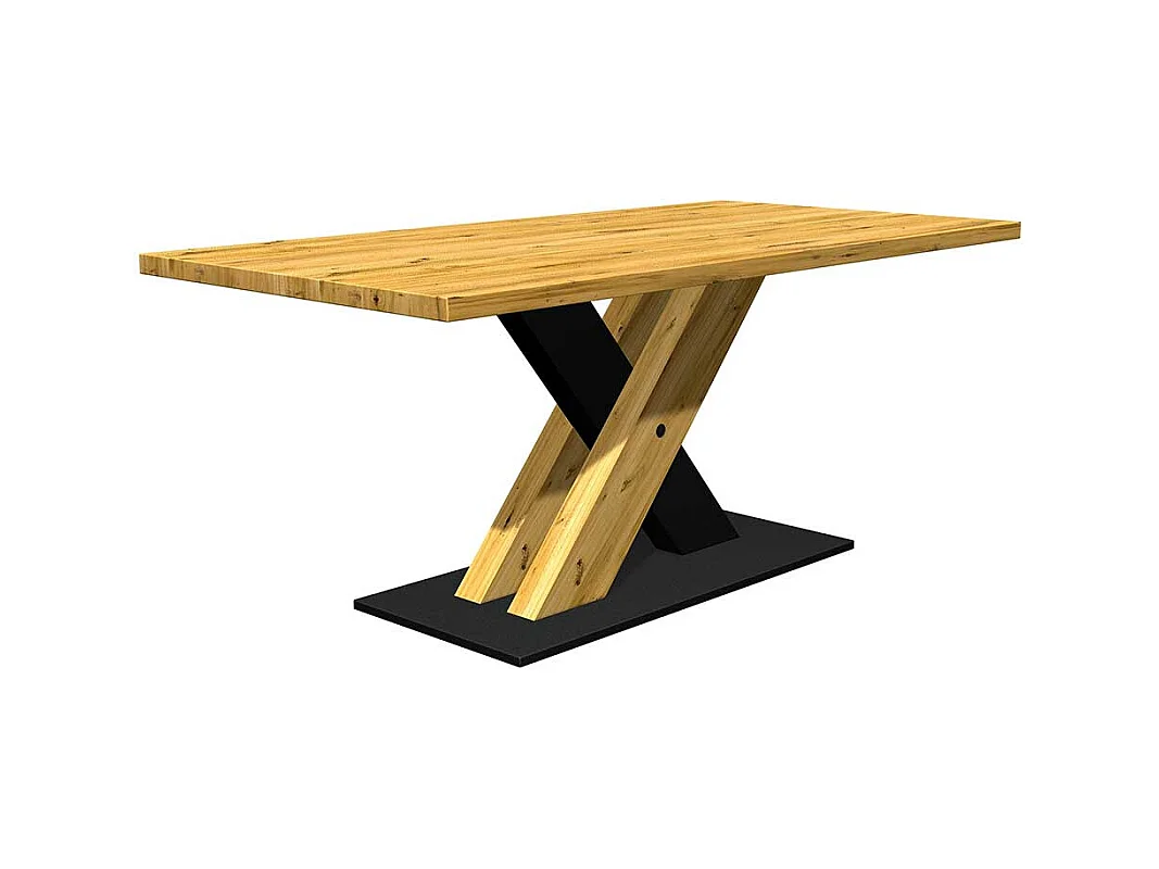 Premium Esszimmertisch aus Eiche Massivholz modernem Design