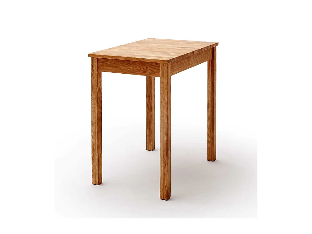 Esstisch aus Wildeiche Massivholz 76 cm hoch