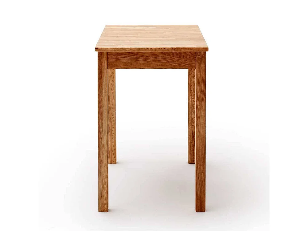 Esstisch aus Wildeiche Massivholz 76 cm hoch