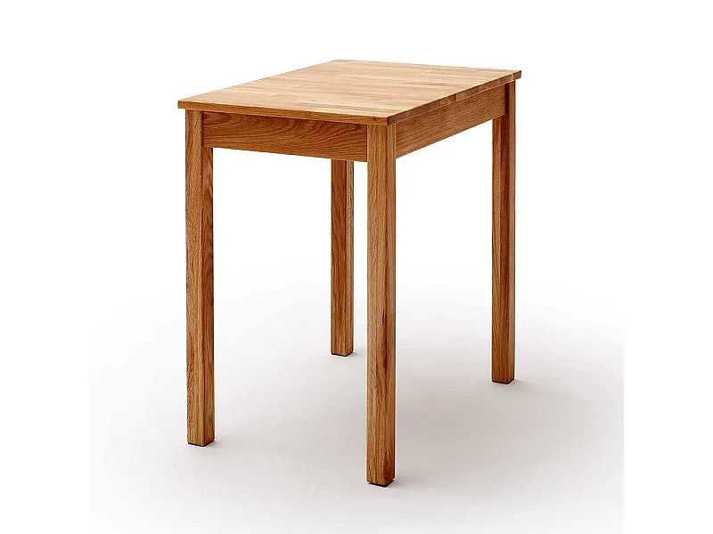 Esstisch aus Wildeiche Massivholz 76 cm hoch