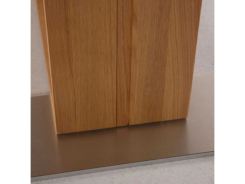 Esszimmertisch aus Eiche Massivholz Mittelauszug