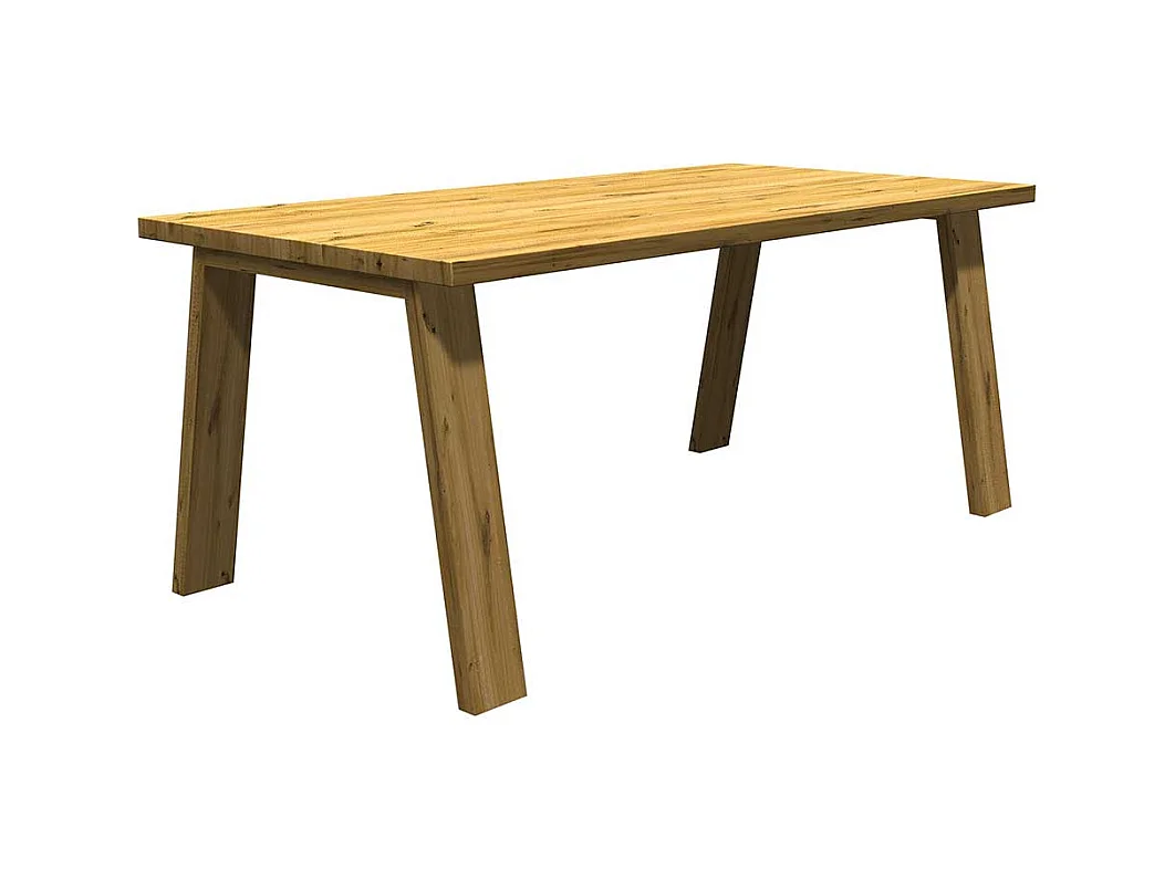 Holztisch Eiche massiv geölt modernem Design