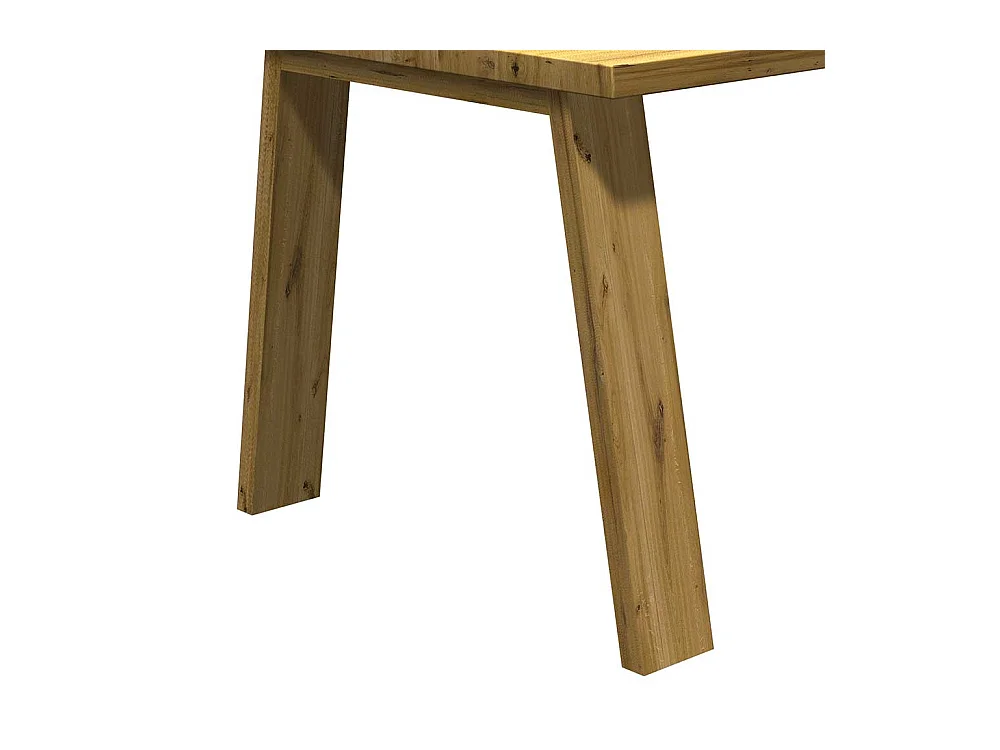 Holztisch Eiche massiv geölt modernem Design
