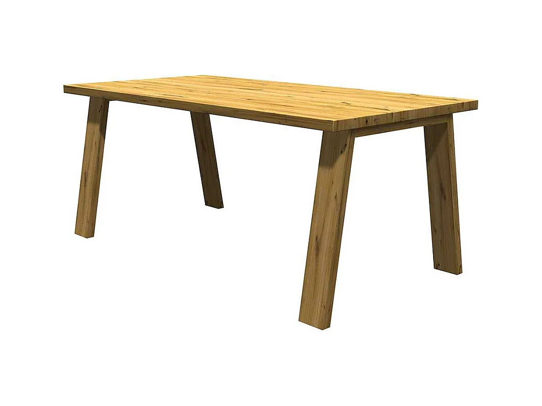 Holztisch Eiche massiv geölt modernem Design