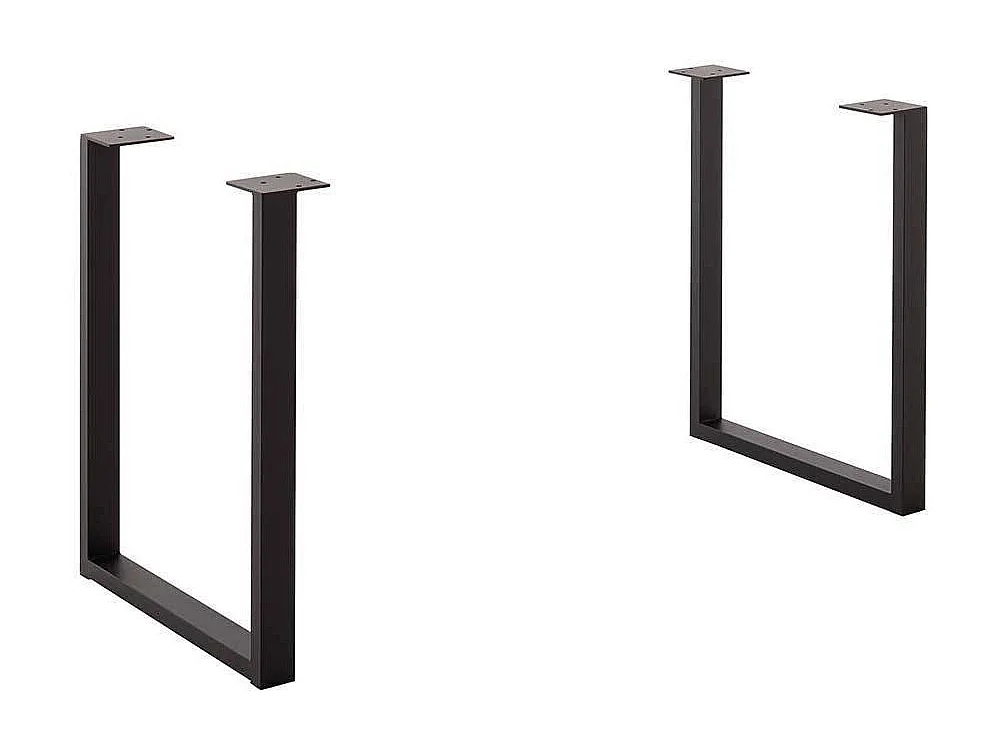 Esstisch Küchentisch aus Zerreiche Massivholz mit Bügelgestell