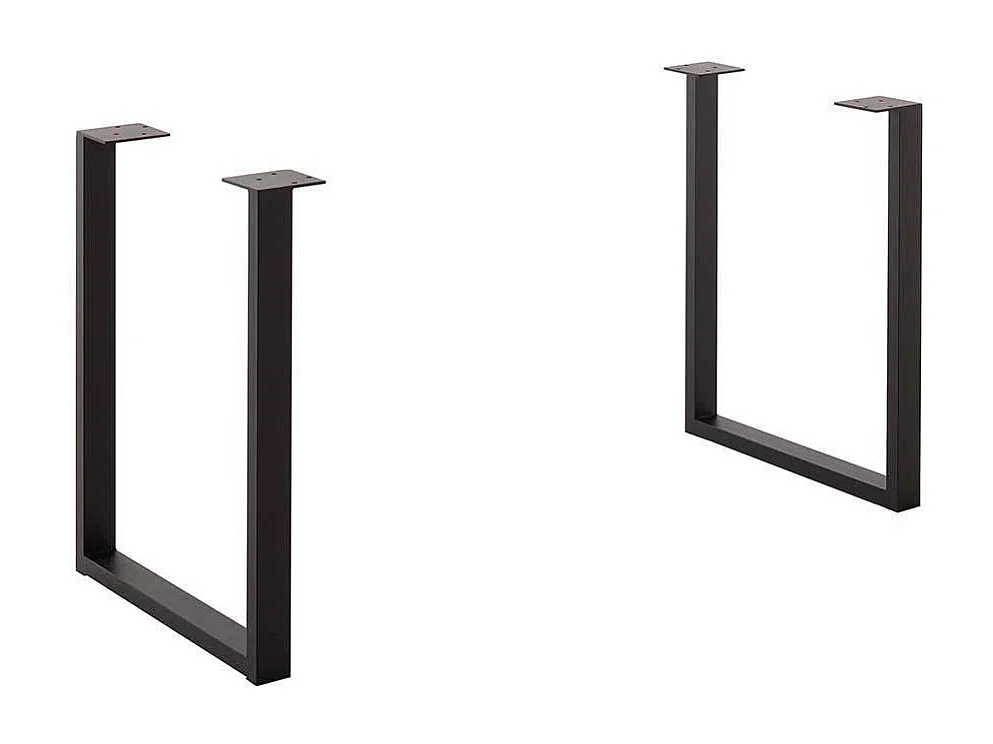 Esstisch Küchentisch aus Zerreiche Massivholz mit Bügelgestell