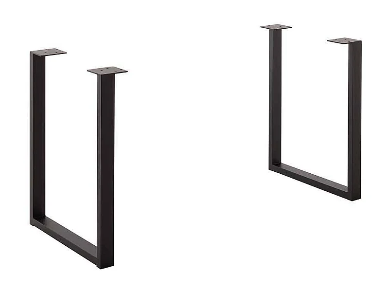 Esstisch Küchentisch aus Zerreiche Massivholz mit Bügelgestell