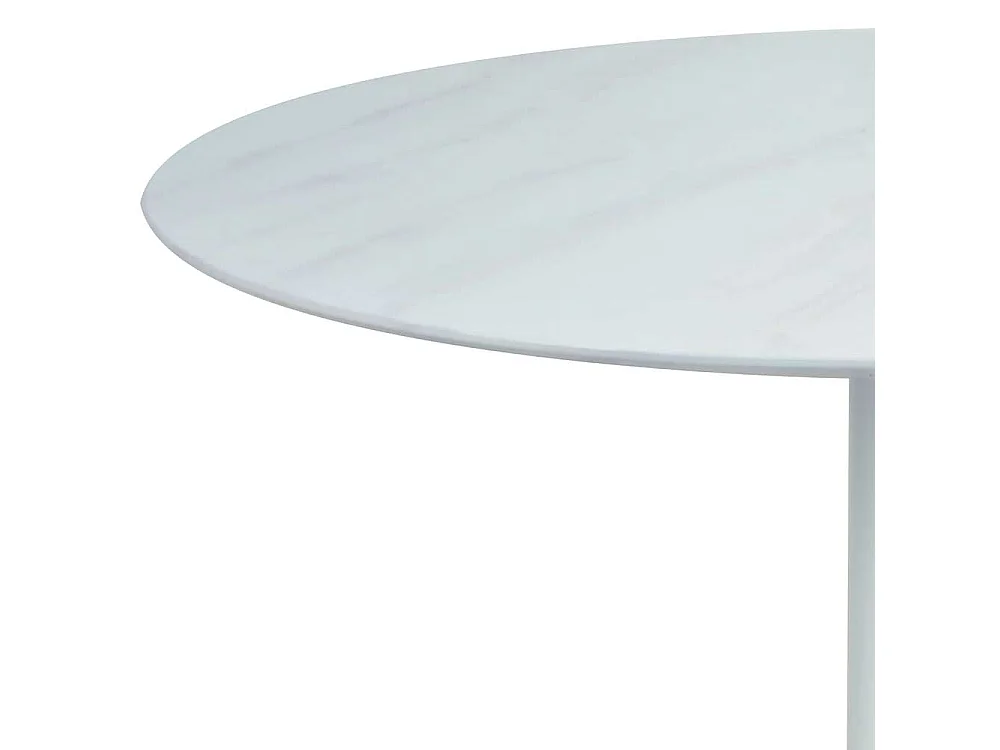 Esszimmer Tisch rund Weiß