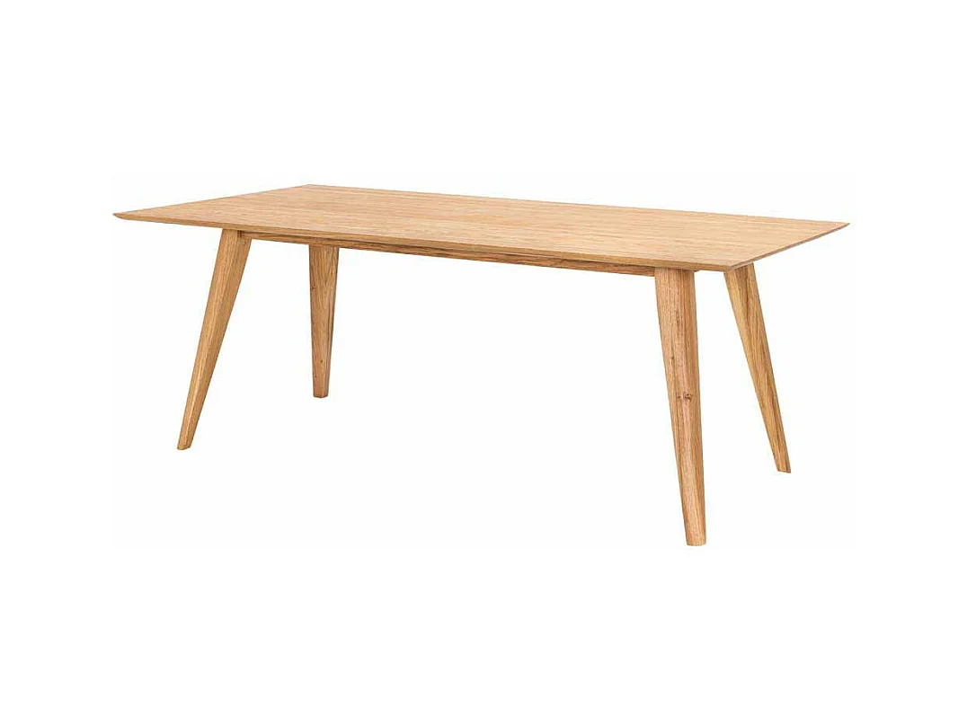 Esszimmertisch aus Eiche Massivholz Mid Century Design