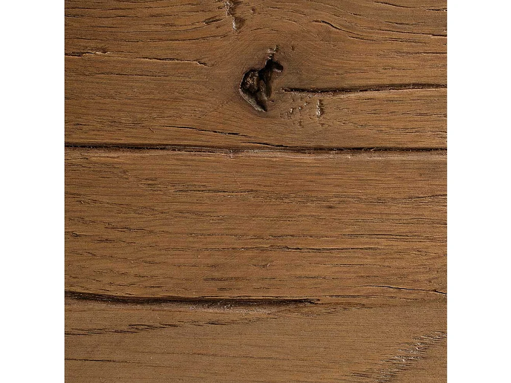 Esszimmertisch aus Eiche Massivholz Bügelgestell