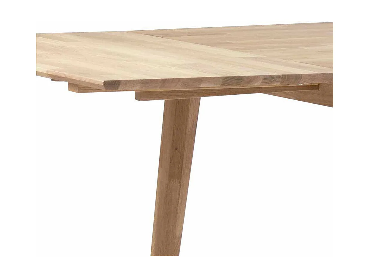 Esstisch in White Wash Optik Eiche massiv