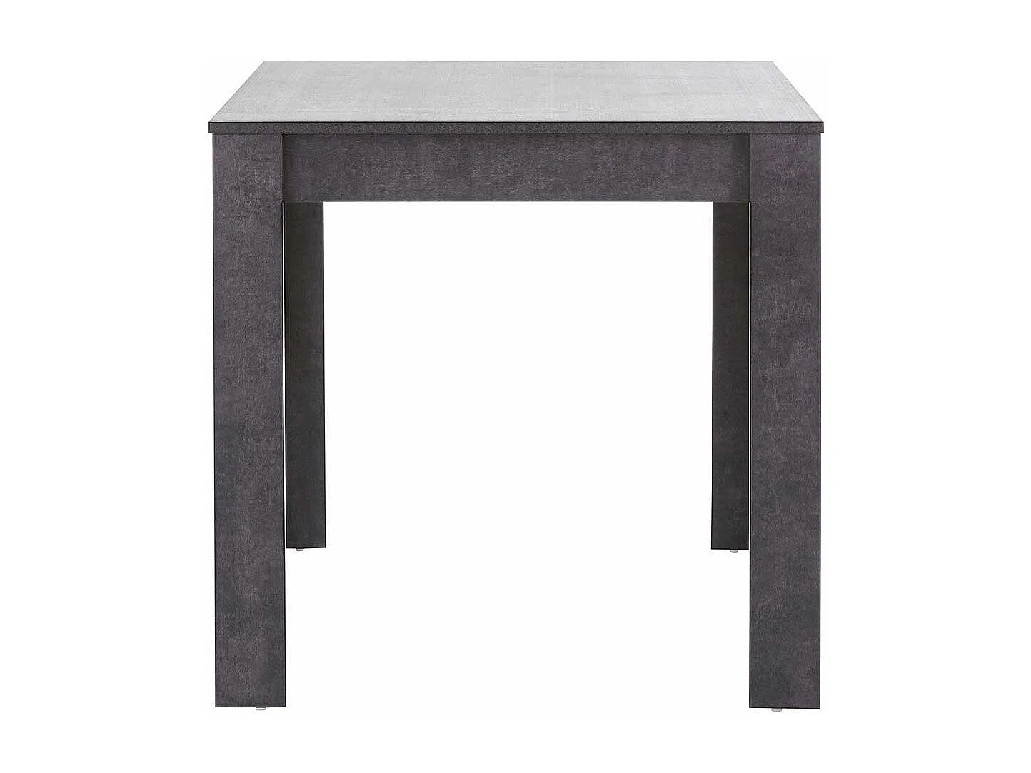 Küchentisch in Beton Grau Vierfußgestell