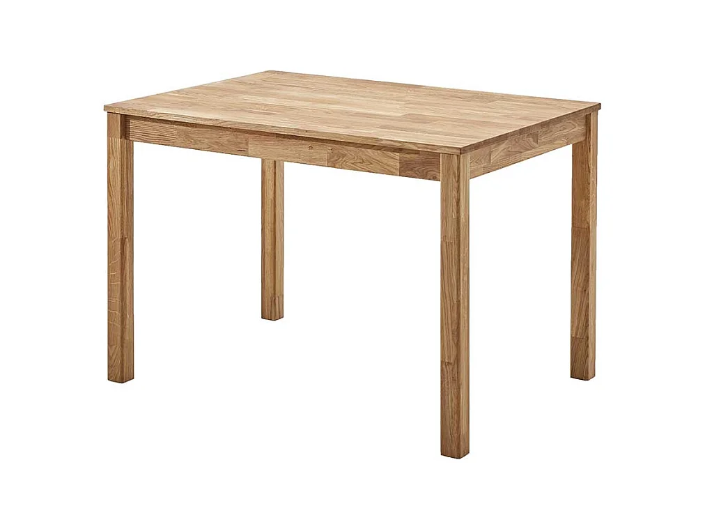 Holz Esstisch aus Eiche geölt Vierfußgestell