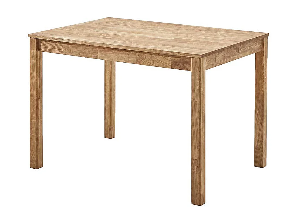 Holz Esstisch aus Eiche geölt Vierfußgestell