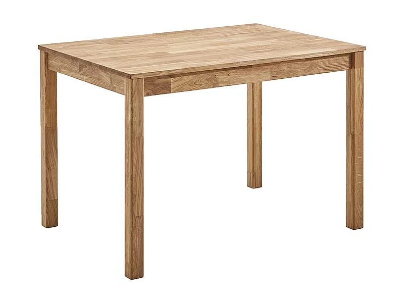 Holz Esstisch aus Eiche geölt Vierfußgestell