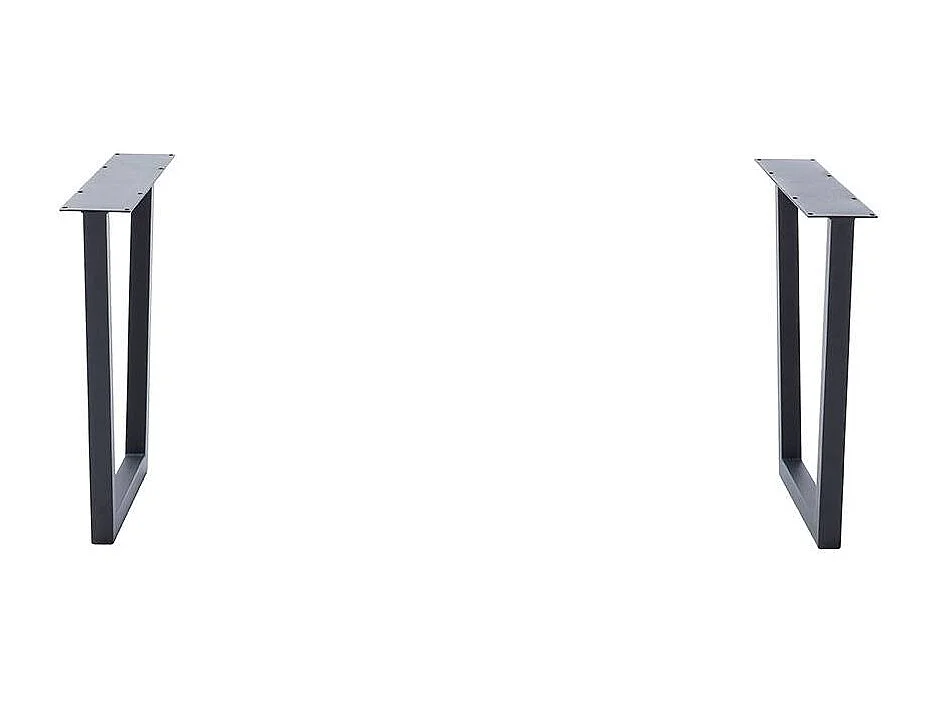 Esstisch Holztisch in Wildeichefarben und Anthrazit