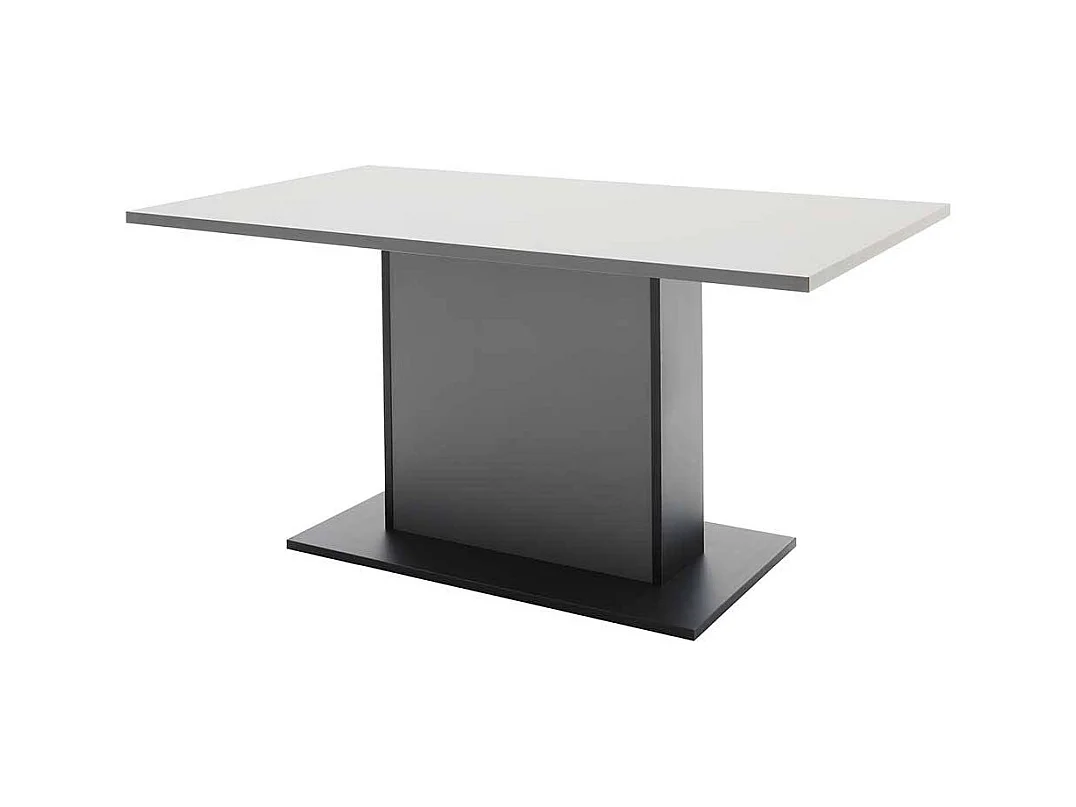 Grauer Esstisch in modernem Design 160x90 cm