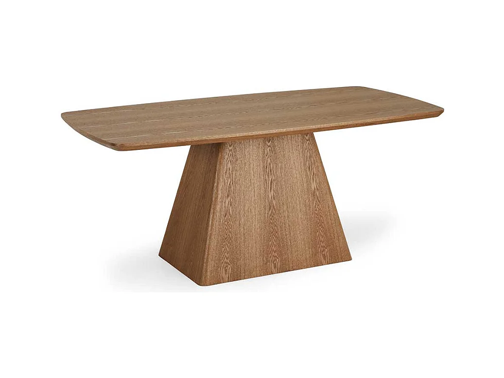 Esstisch Esszimmertisch in Eichefarben echtholzfurniert