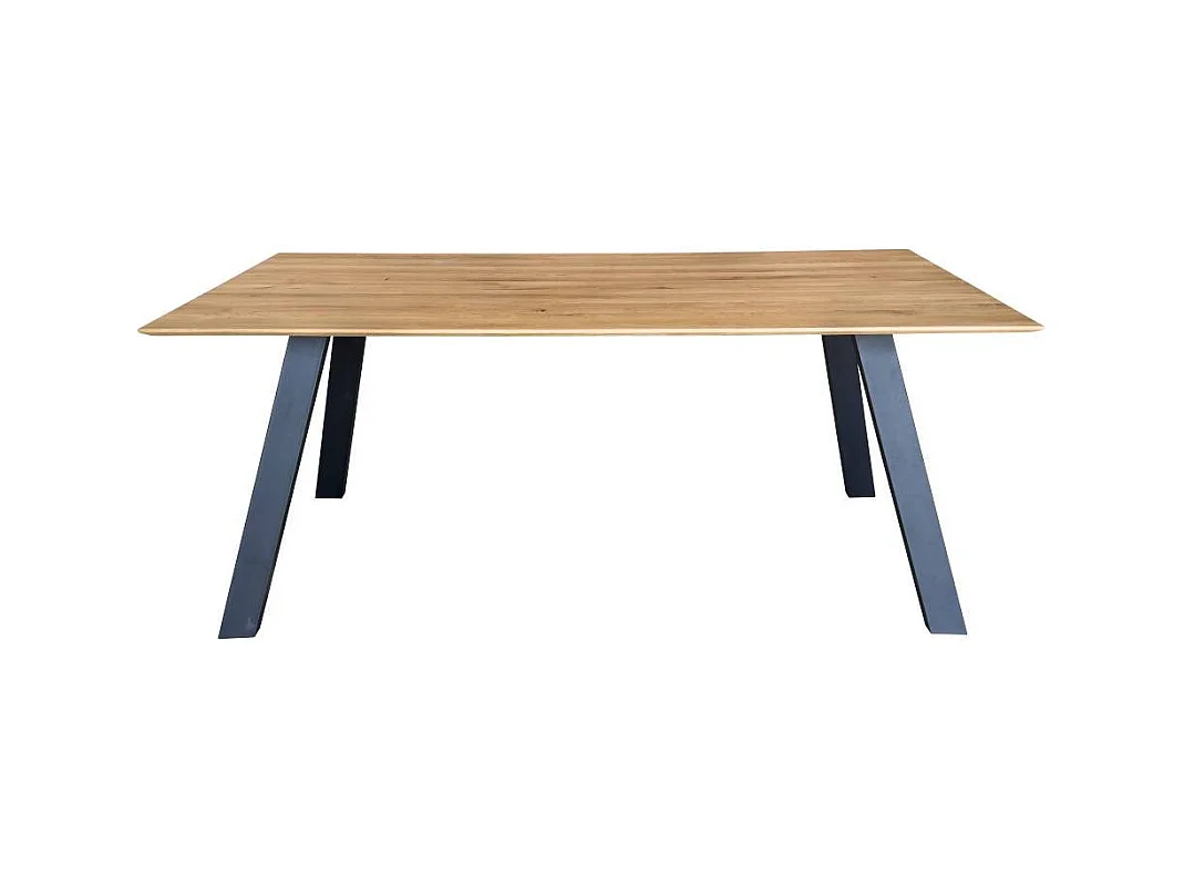 Esstisch Holztisch aus Massivholz mit Vierfußgestell