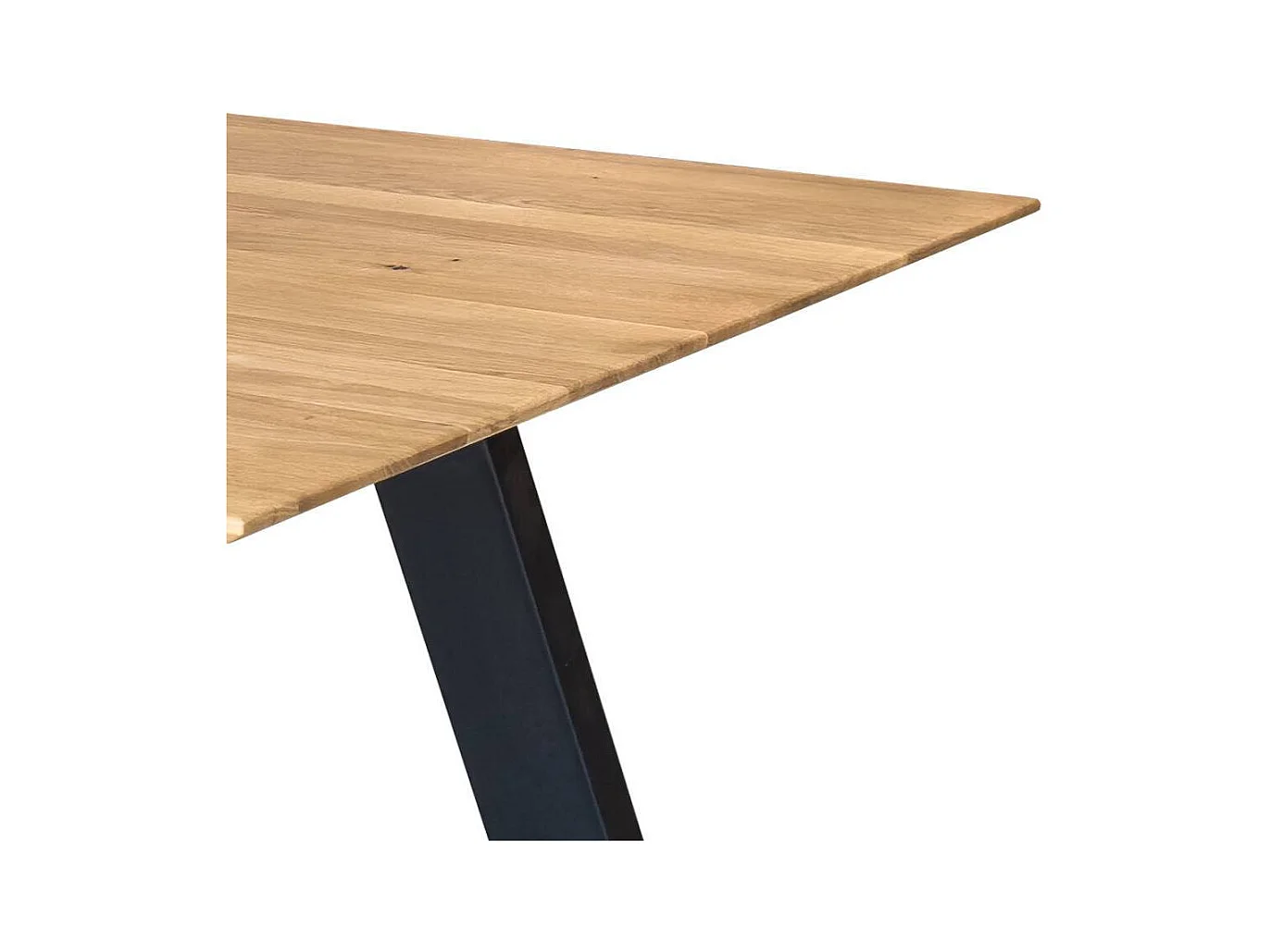 Esstisch Holztisch aus Massivholz mit Vierfußgestell