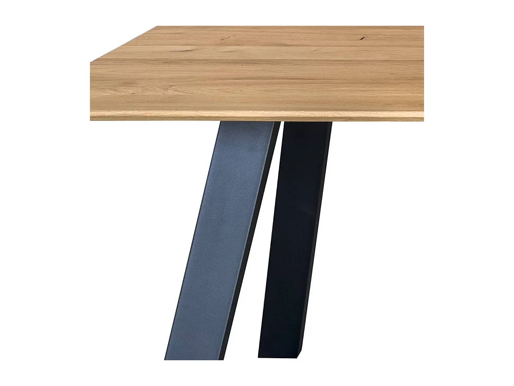 Esstisch Holztisch aus Massivholz mit Vierfußgestell