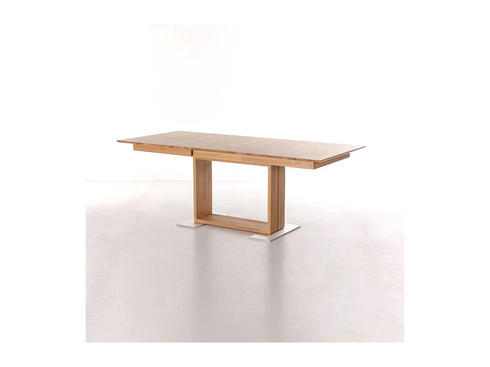 Esszimmertisch aus Eiche Massivholz Mittelauszug