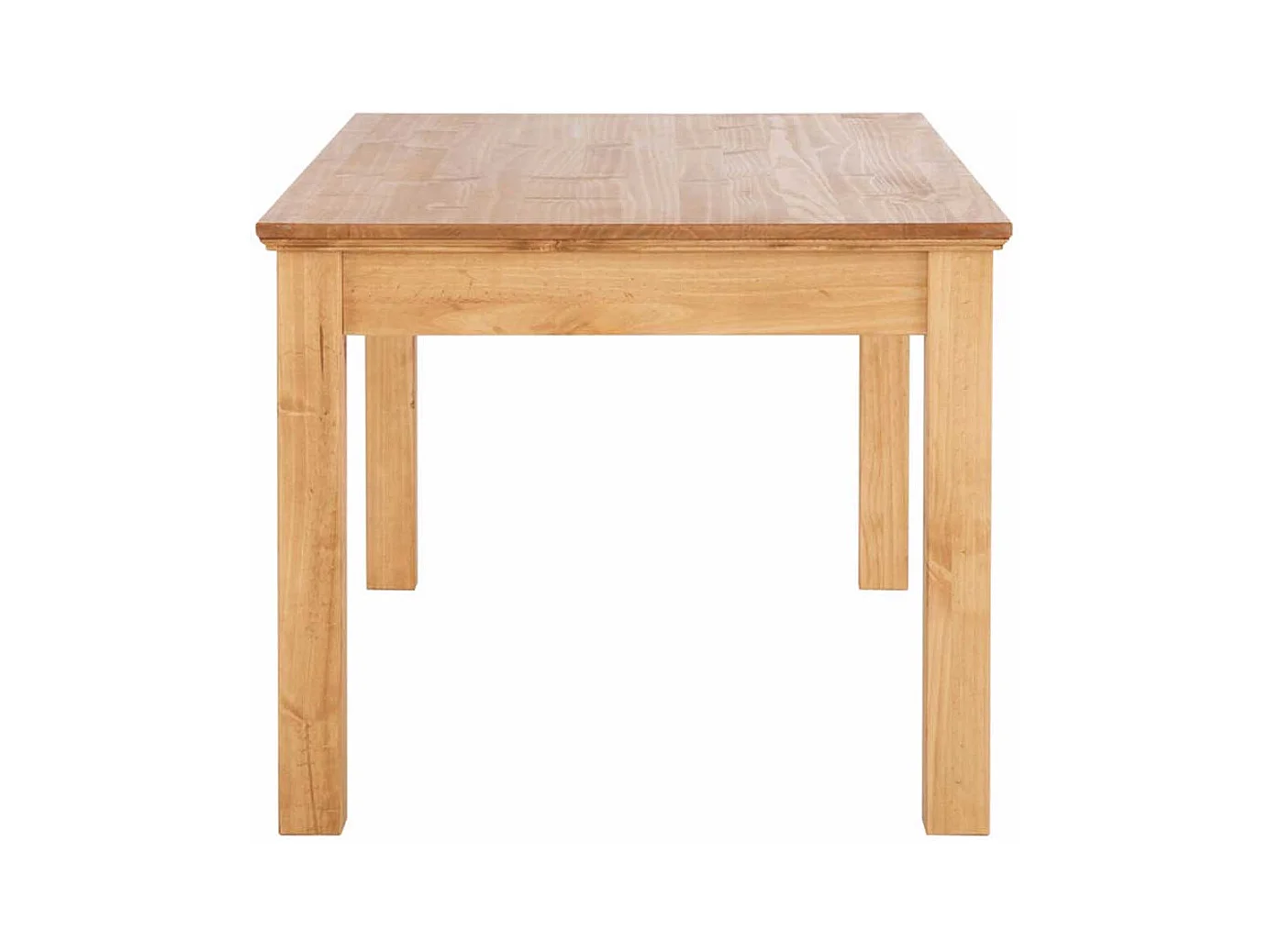 Esstisch Holztisch in Kieferfarben mit einer Schublade