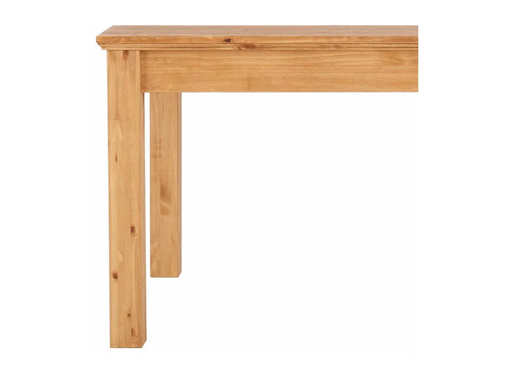 Esstisch Holztisch in Kieferfarben mit einer Schublade