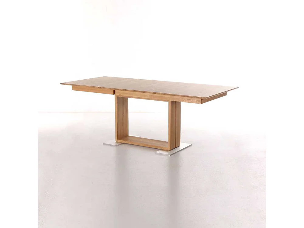 Esszimmertisch aus Eiche Massivholz Mittelauszug