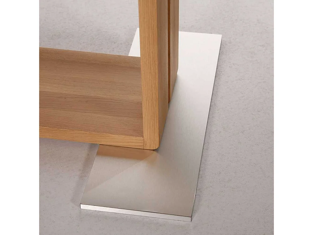 Esszimmertisch aus Eiche Massivholz Mittelauszug