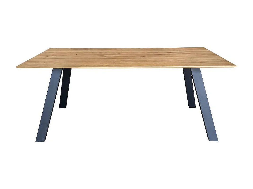 Esstisch Holztisch aus Massivholz mit Vierfußgestell