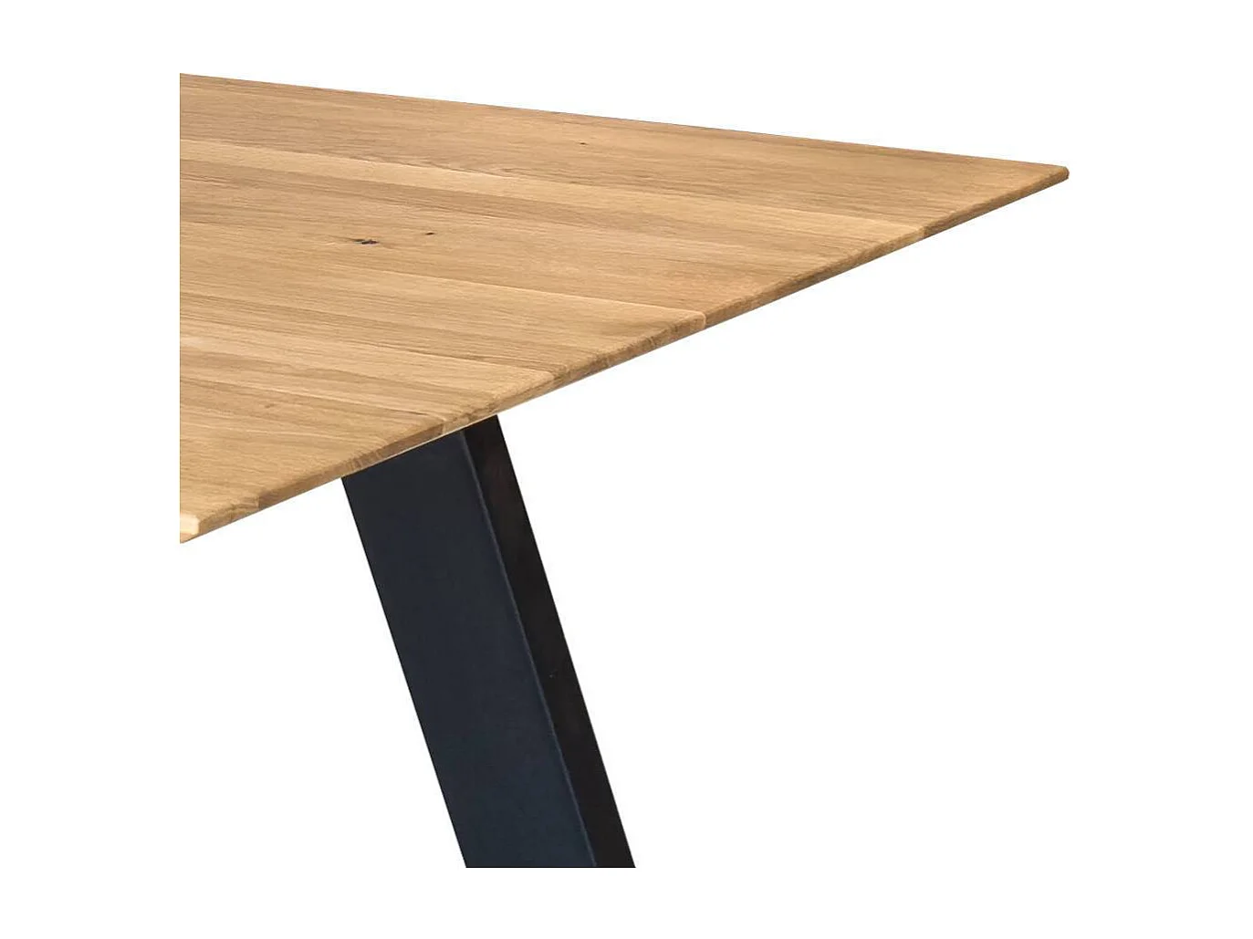 Esstisch Holztisch aus Massivholz mit Vierfußgestell