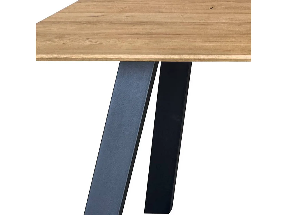 Esstisch Holztisch aus Massivholz mit Vierfußgestell