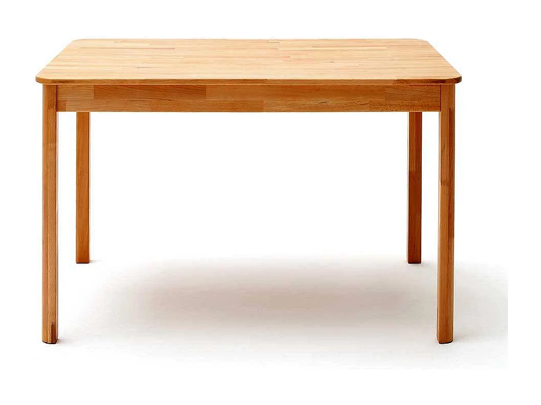 Esstisch aus Kernbuche Massivholz Vierfußgestell