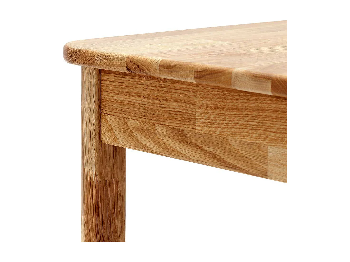 Esstisch aus Wildeiche Massivholz geölt