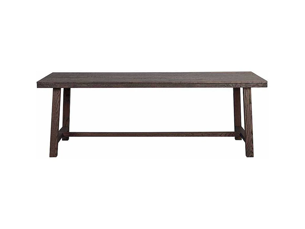 Esszimmertisch in dunkel lackiert und gebürstet Eiche massiv